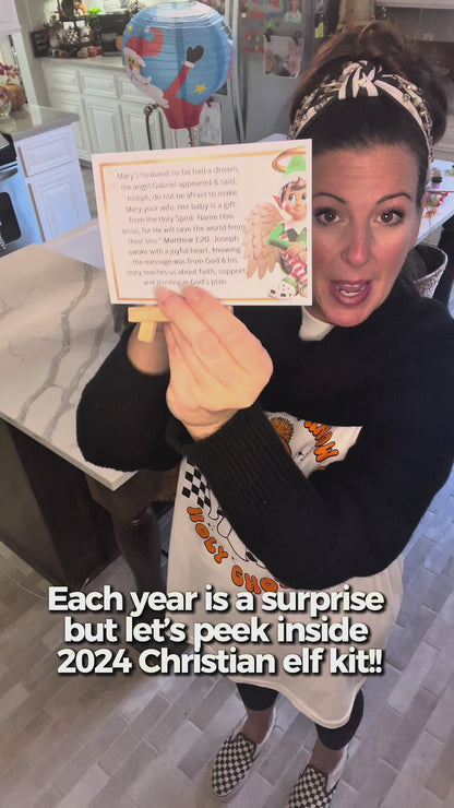 ** Sold Out ** 25 Day *Christian* Elf Help Kit